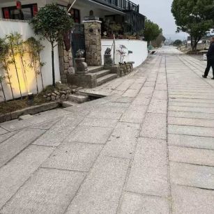 上海仿古石铺装效果