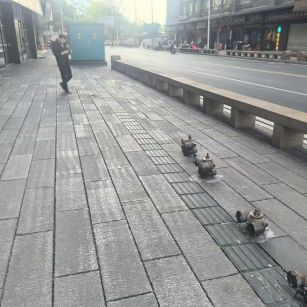 上海仿古石铺装效果