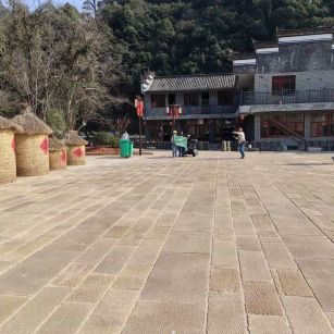 上海仿古石铺装效果