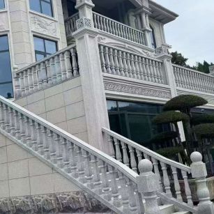 上海 芝麻白别墅，栏杆