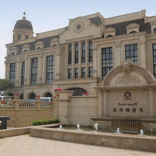 上海花岗岩黄金麻建筑外墙干挂案例