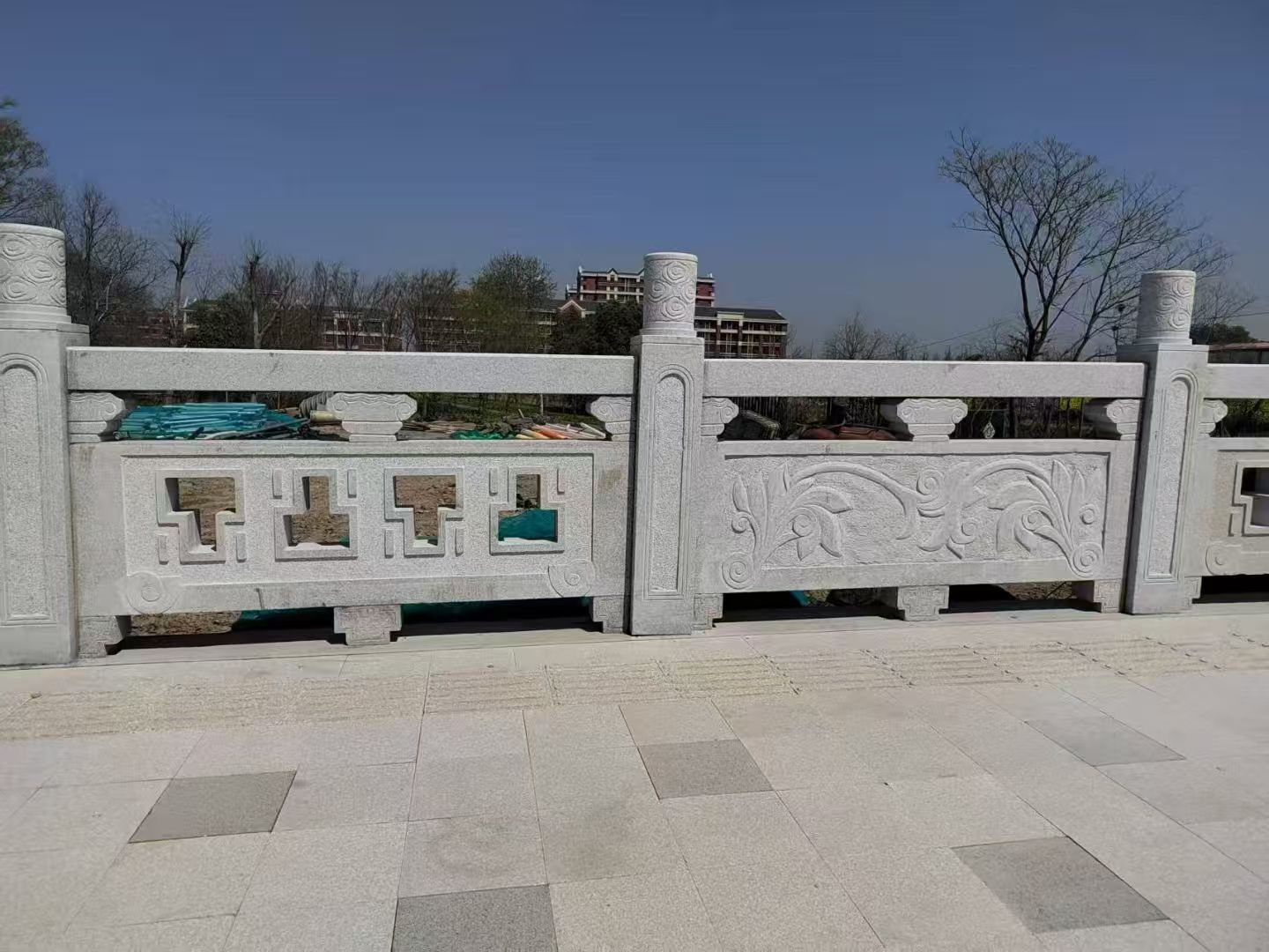 上海 河道栏杆，河道护栏