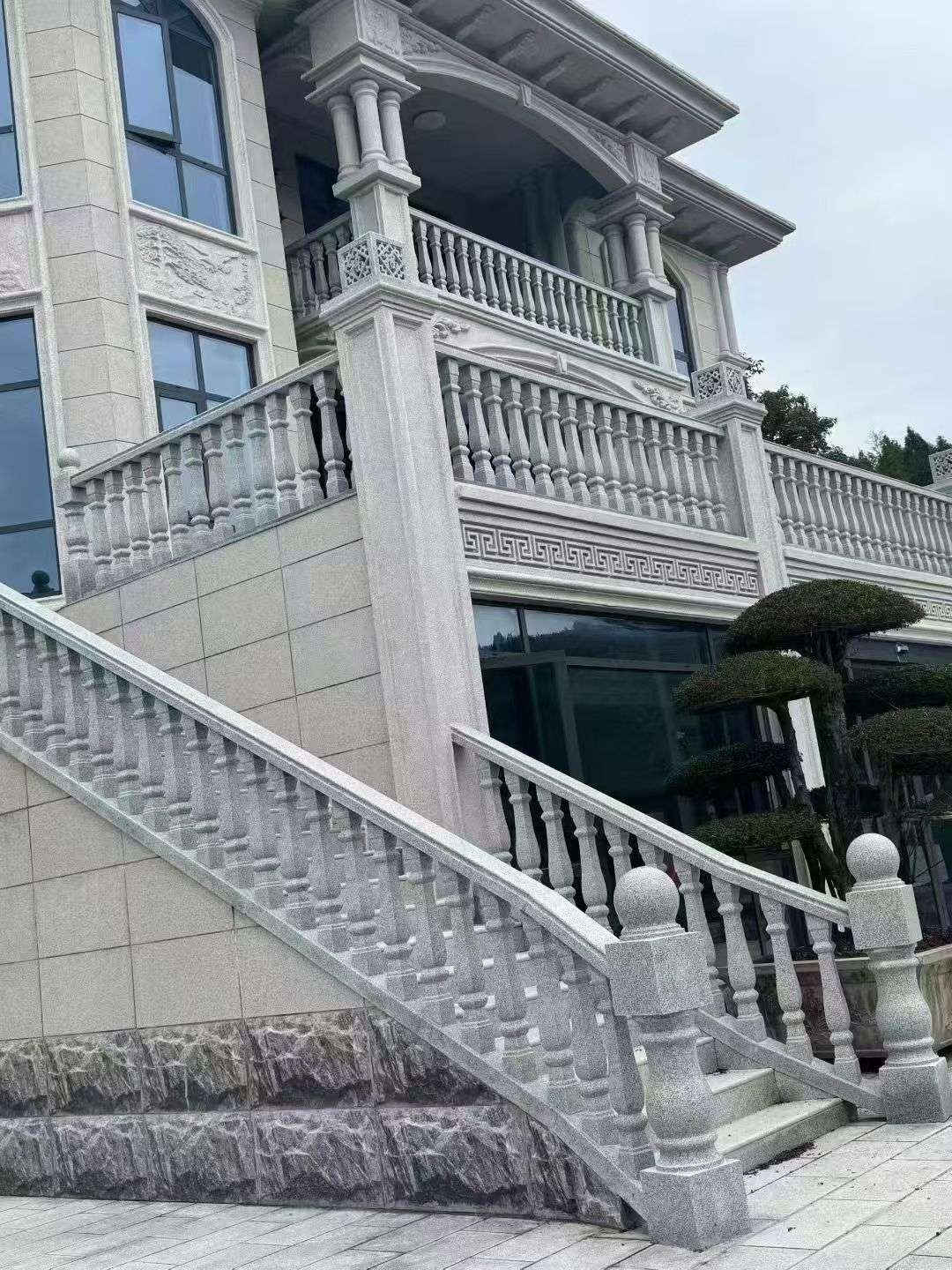 上海 芝麻白别墅，栏杆