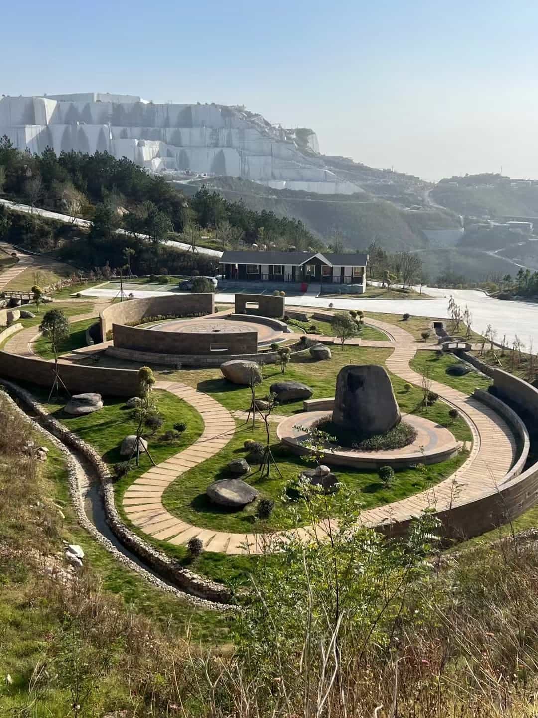 上海仿古石铺装整体效果