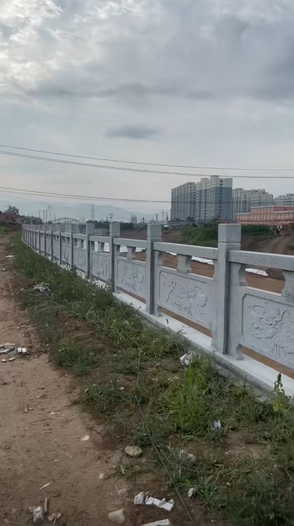 上海 石材河道栏杆