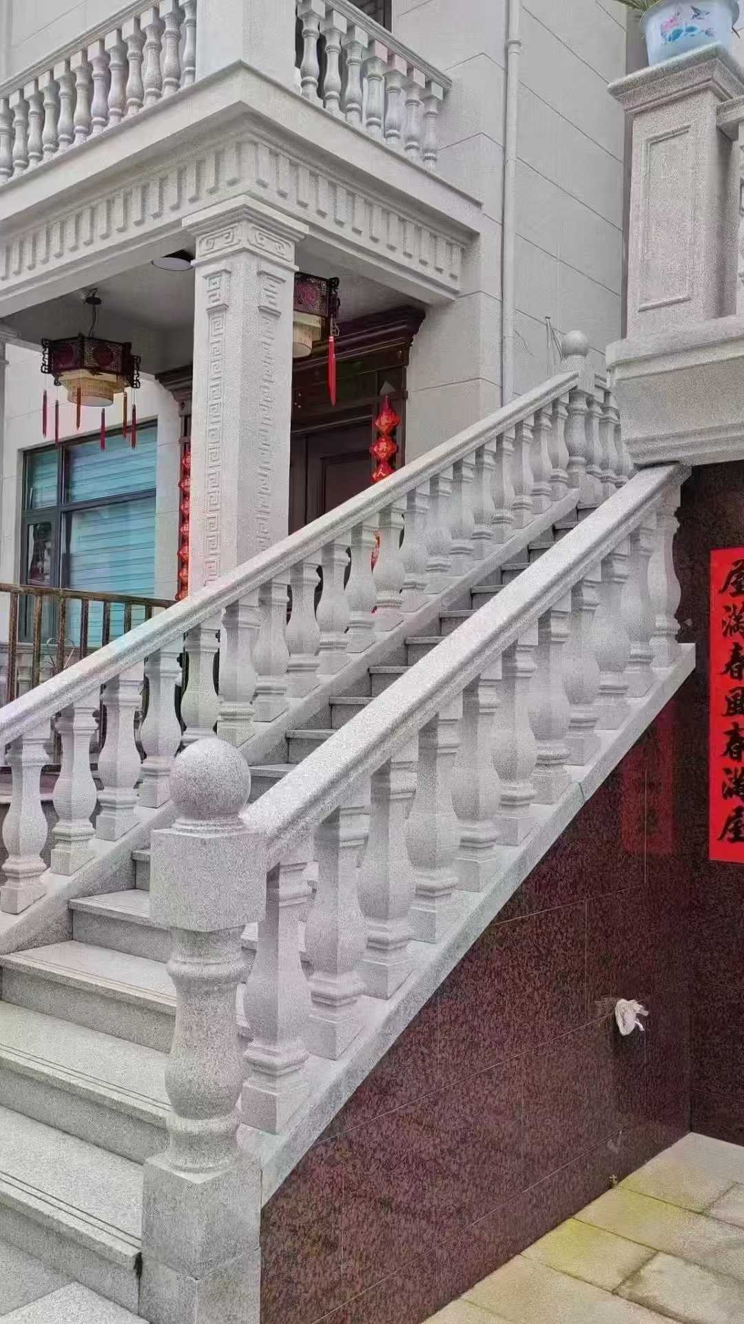 上海 天然石材 阳台庭院护栏、栏杆