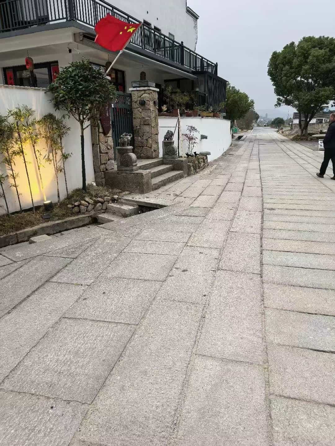 上海仿古石铺装效果