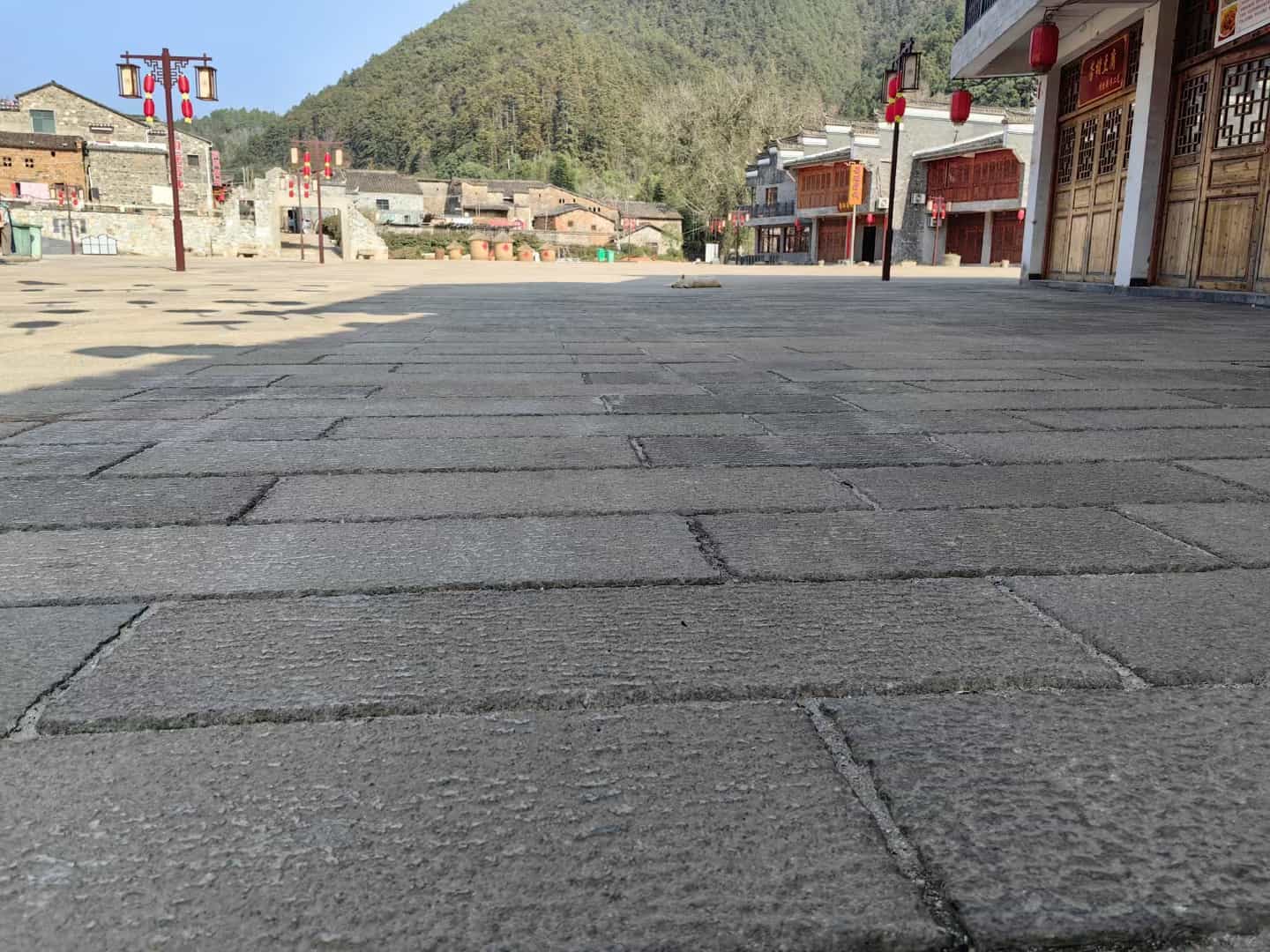 上海仿古石铺装效果