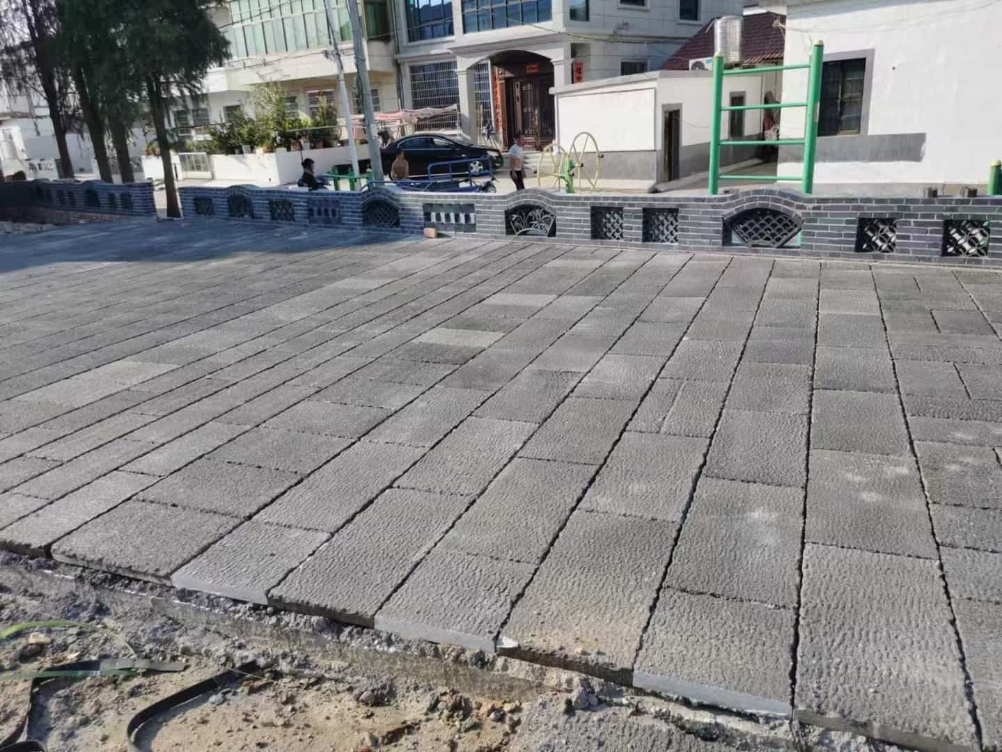 上海仿古石铺装效果