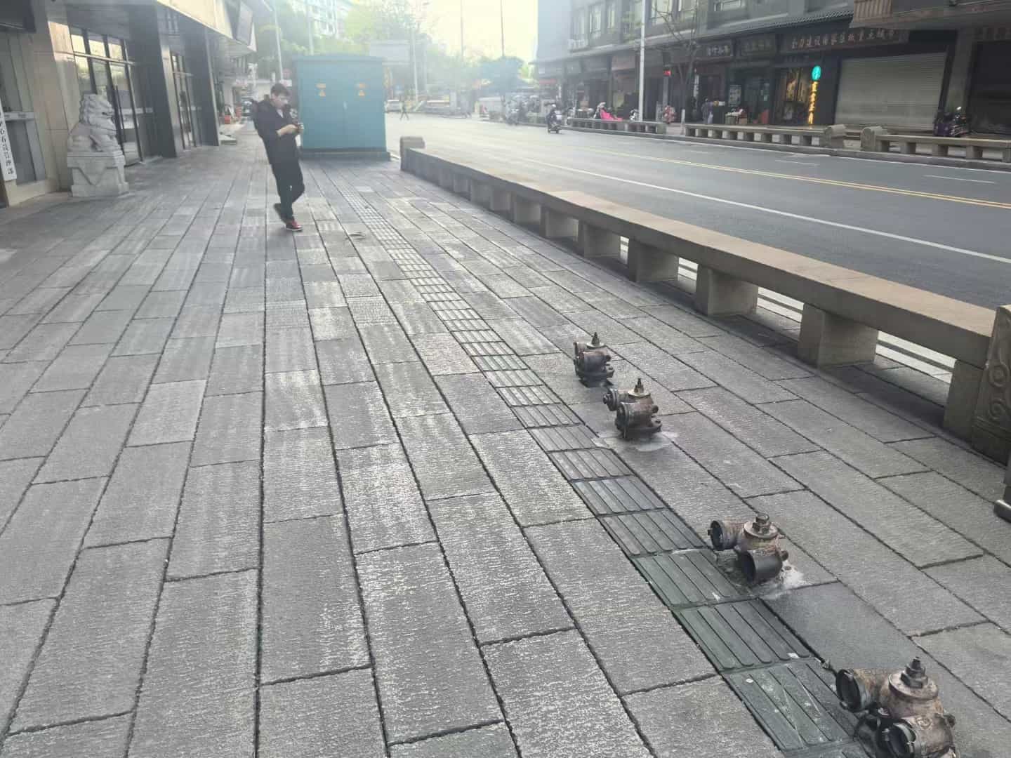 上海仿古石铺装效果