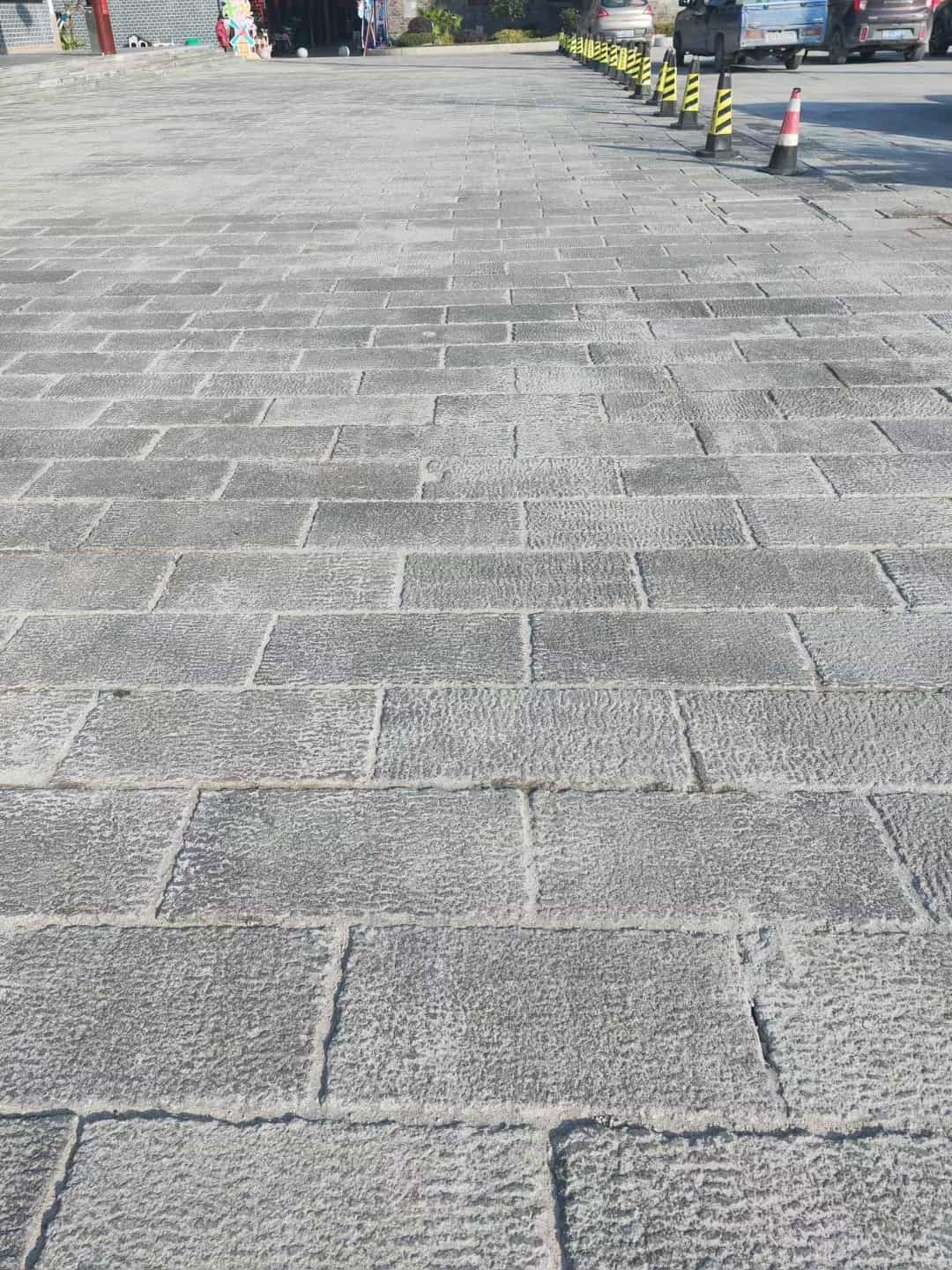 上海仿古石铺装效果