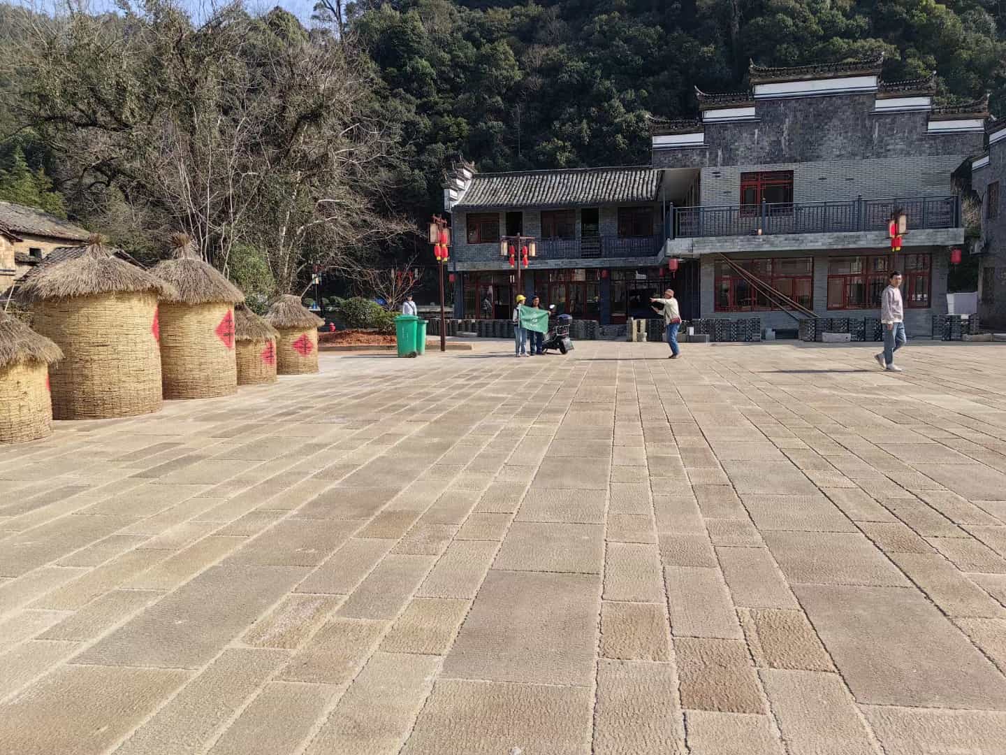 上海仿古石铺装效果