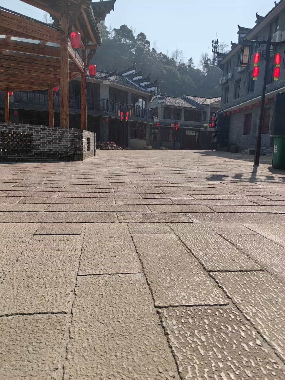 上海仿古石铺装效果