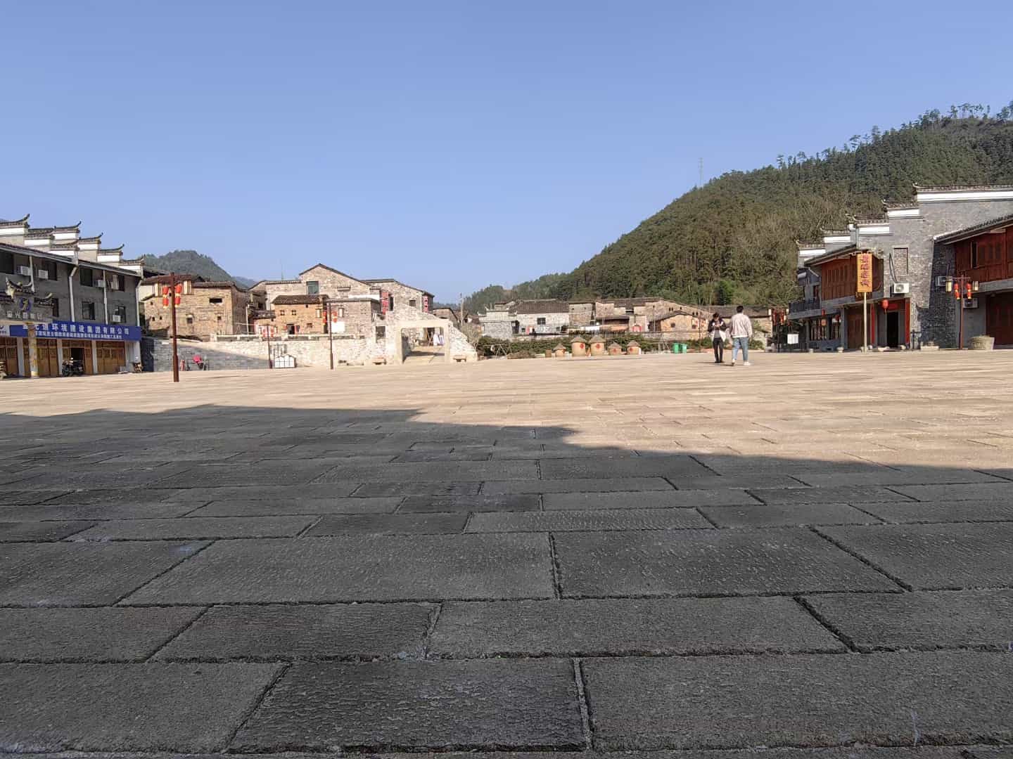 上海仿古石铺装效果