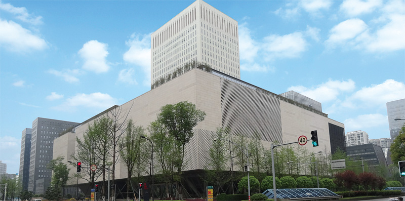 上海花岗岩在外墙干挂案例