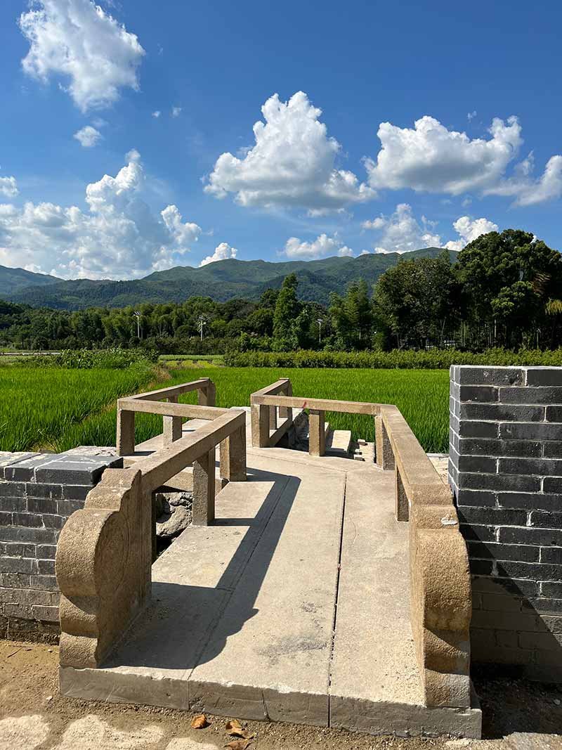 上海花岗岩仿古石材景区使用案例