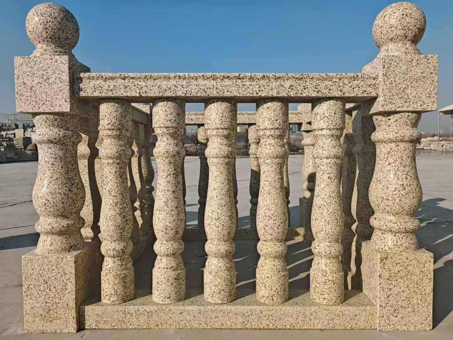 上海 黄金麻栏杆（扶手，花瓶柱，将军柱）