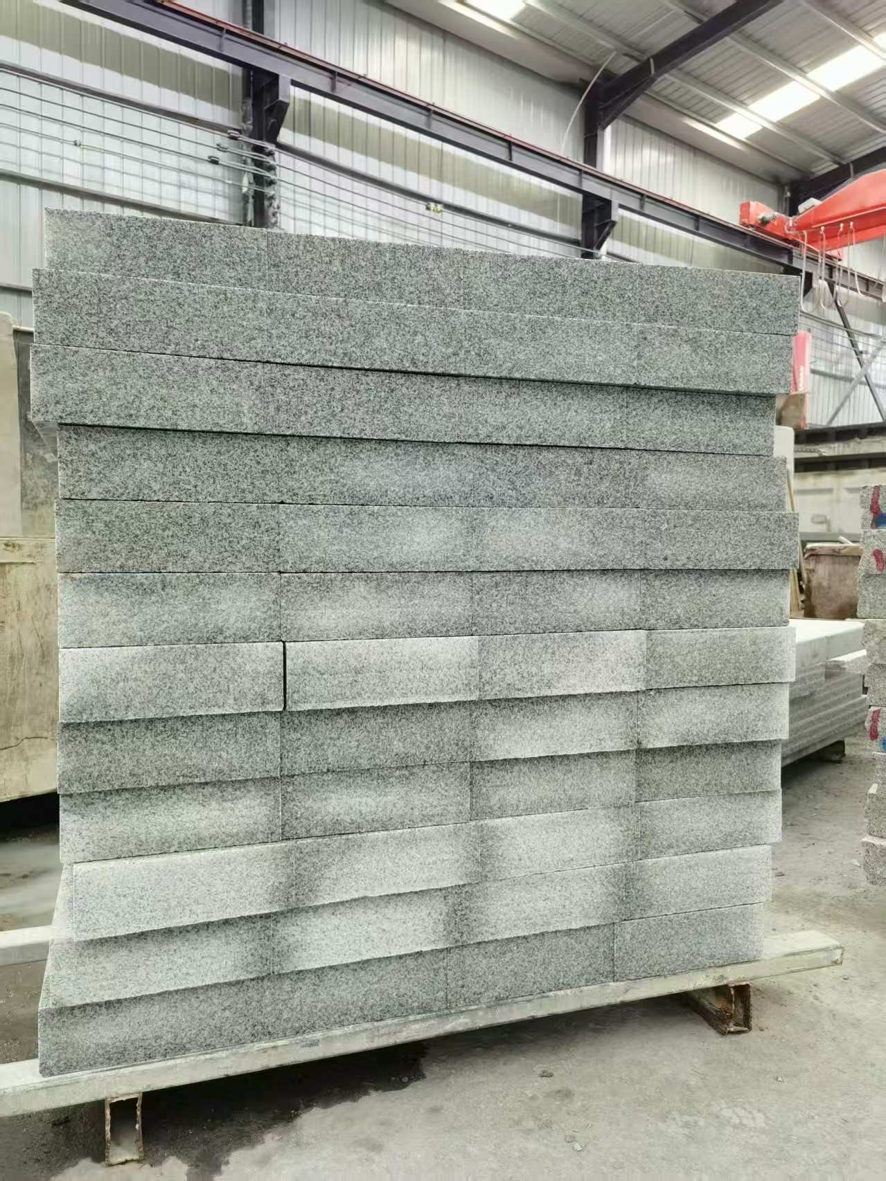 上海 芝麻白10公分300*600广场地铺，A料定制，尺寸标准，厚薄均匀